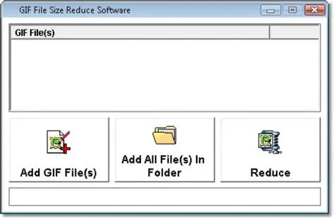 Key Features of GIF File Size Reduce Software