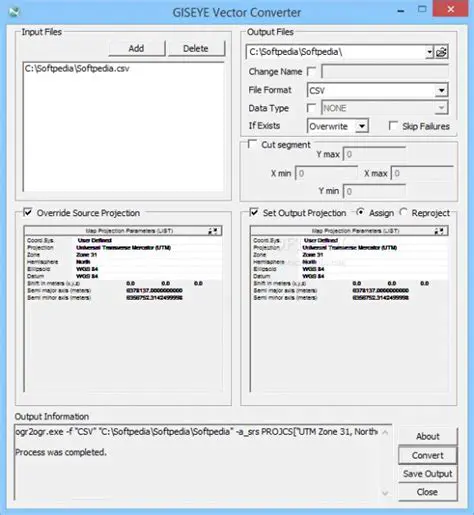 Key Features of GISEYE Vector Converter