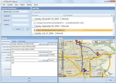 Key Features of GiSTEQ GPS TripBook