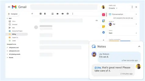 Key Features of Gmail Notes