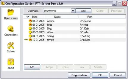 Key Features of Golden FTP Server Pro