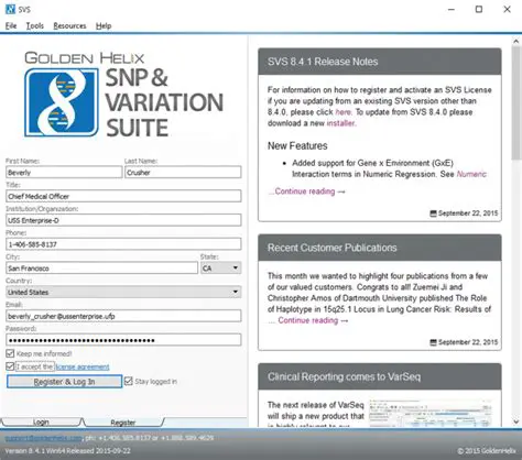 Key Features of Golden Helix SVS