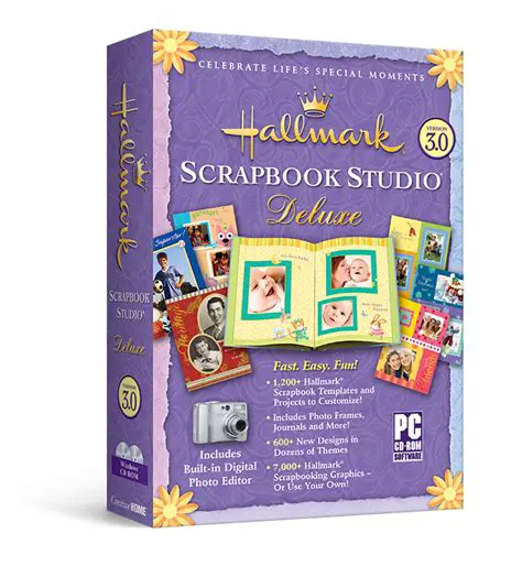 Key Features of Hallmark Scrapbook Studio Deluxe
