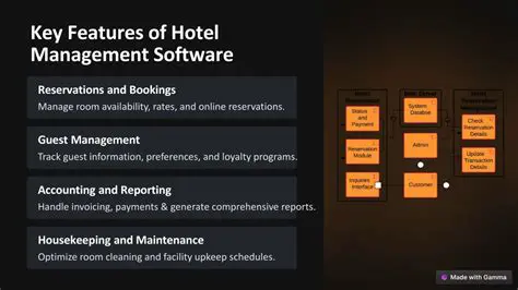 Key Features of Hotel Management Software
