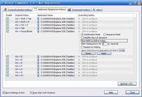 Key Features of Hotkey Commander