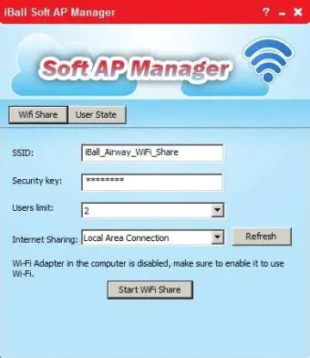 Key Features of iBall Soft AP Manager