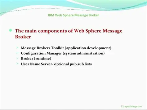 Key Features of IBM WebSphere Message Broker