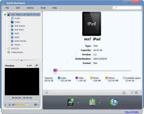 Key Features of ImTOO iPad Mate