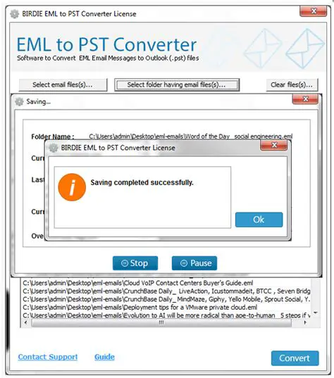 Key Features of Incredia eM Client to PST Converter