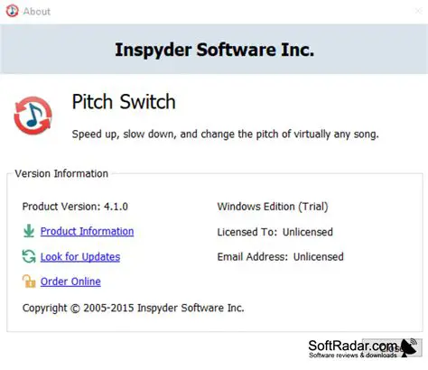 Key Features of Inspyder Pitch Switch