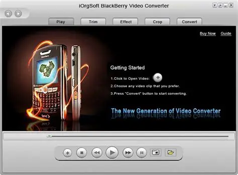 Key Features of iOrgSoft DVD to BlackBerry Converter