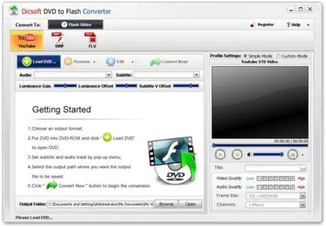 Key Features of iOrgSoft DVD to Flash Converter