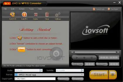 Key Features of iovSoft Video Converter