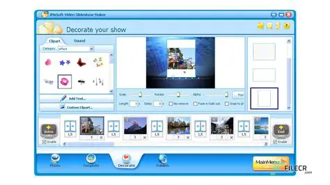 Key Features of iPixSoft Video Slideshow Maker