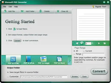Key Features of iStonsoft PDF to Word Converter