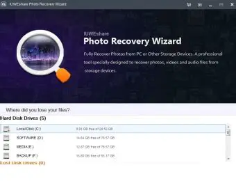 Key Features of IUWEshare Photo Recovery Wizard