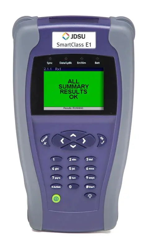 Key Features of JDSU SmartClass E1 DM