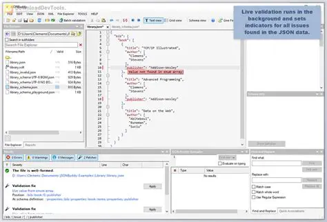 Key Features of JSONBuddy Desktop