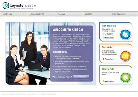 Key Features of Keynote Internet Testing Environment