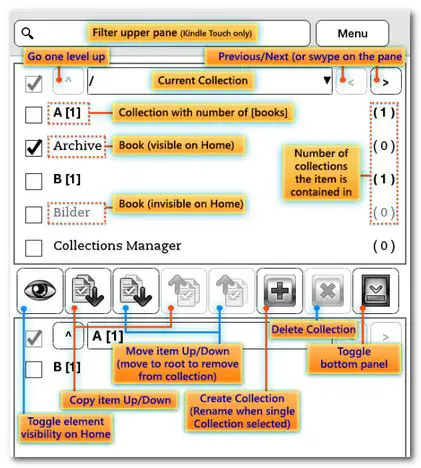 Key Features of Kindle Collection Manager