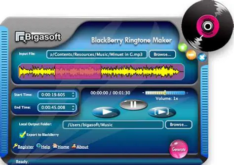 Key Features of Kingconvert BlackBerry Ringtone Maker