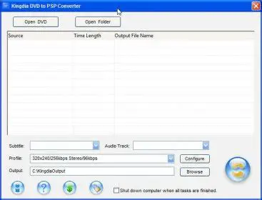 Key Features of Kingdia DVD to PSP Converter