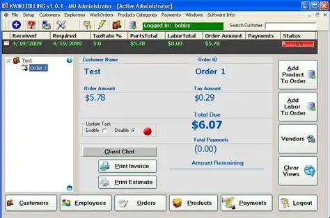 Key Features of Kwiki Billing