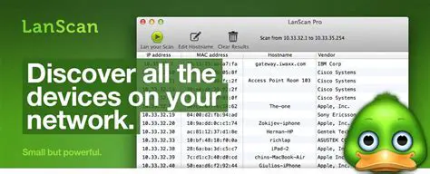 Key Features of LANScan Network Monitor