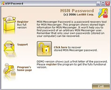 Key Features of LastBit Backup Password