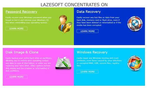 Key Features of Lazesoft Recover My Password