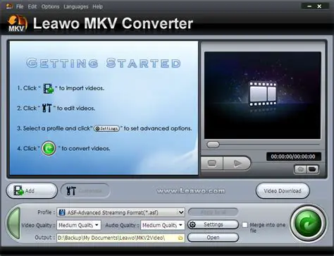 Key Features of Leawo MKV to 3GP Converter