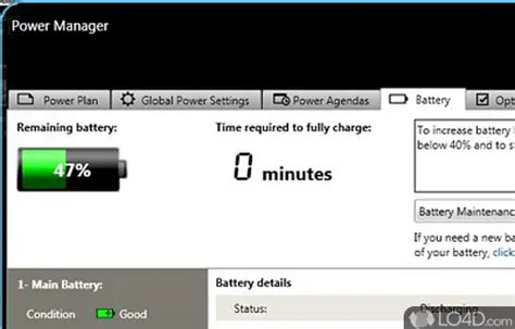 Key Features of Lenovo Power Manager
