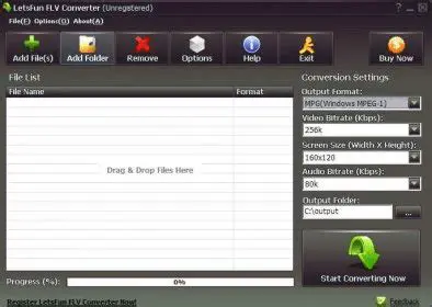 Key Features of LetsFun FLV Converter