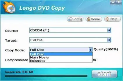 Key Features of Longo DVD Copy