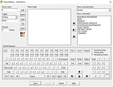 Key Features of MacroMaker