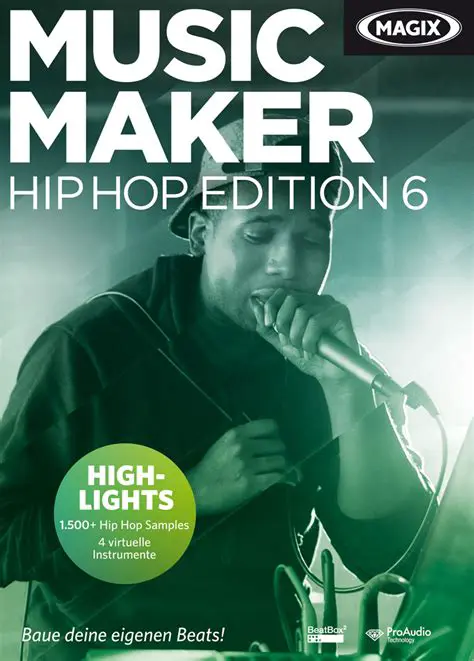 Key Features of MAGIX Music Maker Hip Hop Edition
