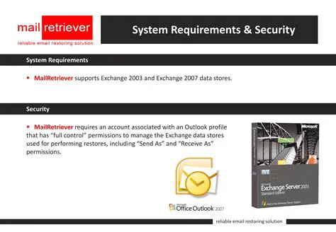 Key Features of MailRetriever for Exchange
