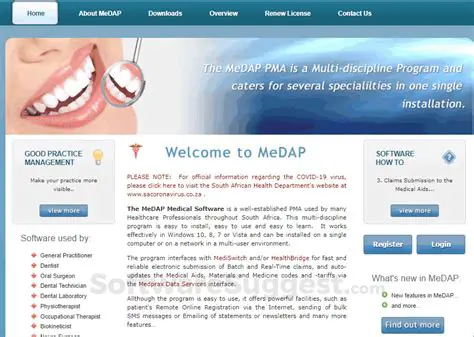 Key Features of MeDAP Medical Software