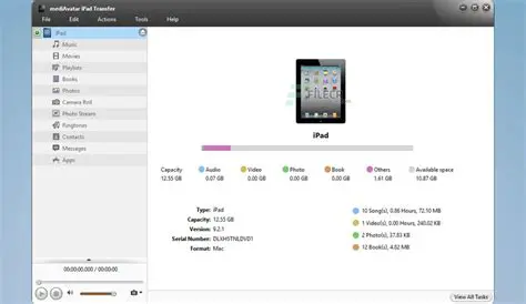 Key Features of mediAvatar iPad Transfer