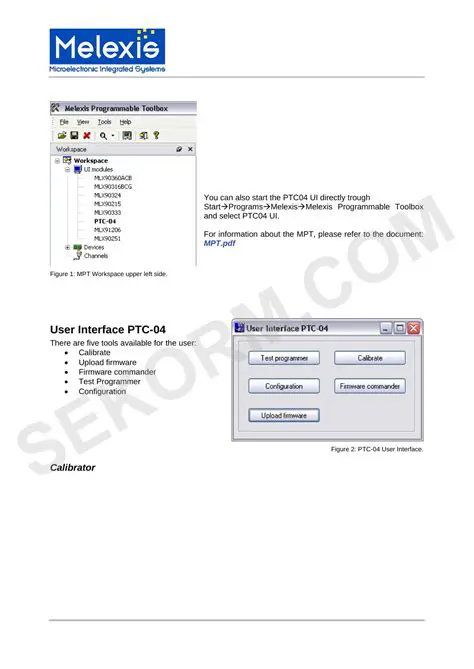 Key Features of Melexis Programmable Toolbox