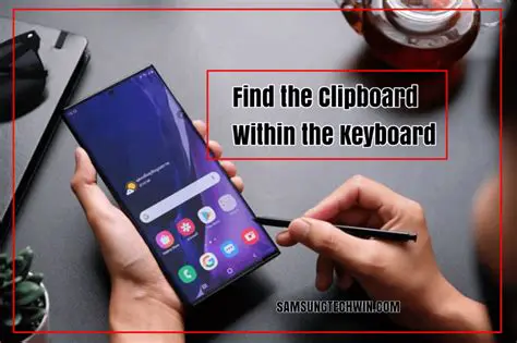 Key Features of Mobile Clipboard
