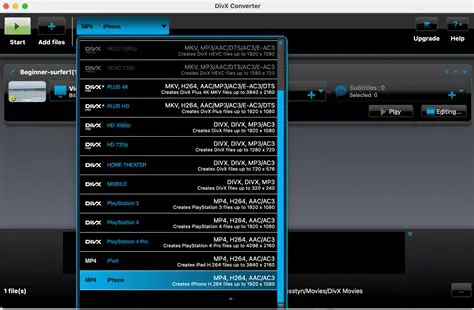 Key Features of MOD 2 DivX Movie Free Convert