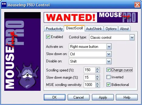 Key Features of MouseImp PRO