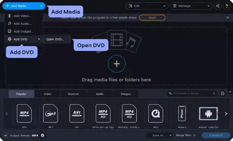Key Features of Movavi DVD to 3GP Converter
