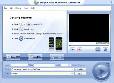 Key Features of Moyea DVD to iPod Converter