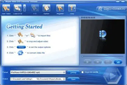 Key Features of Moyea Video DVD Converter Ultimate