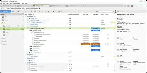 Key Features of MyLifeOrganized