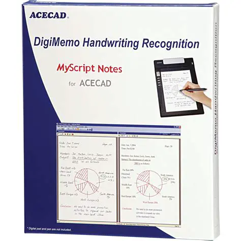 Key Features of MyScript Notes for ACECAD