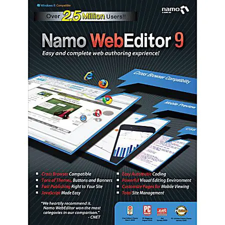 Key Features of Namo WebEditor