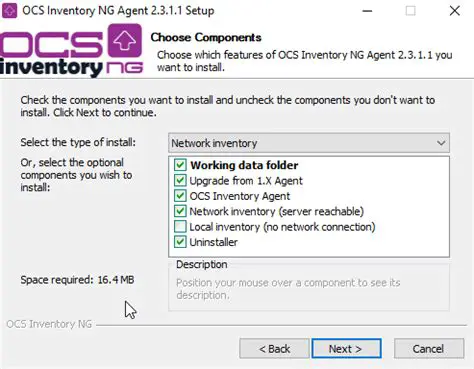 Key Features of OCS Inventory Agent